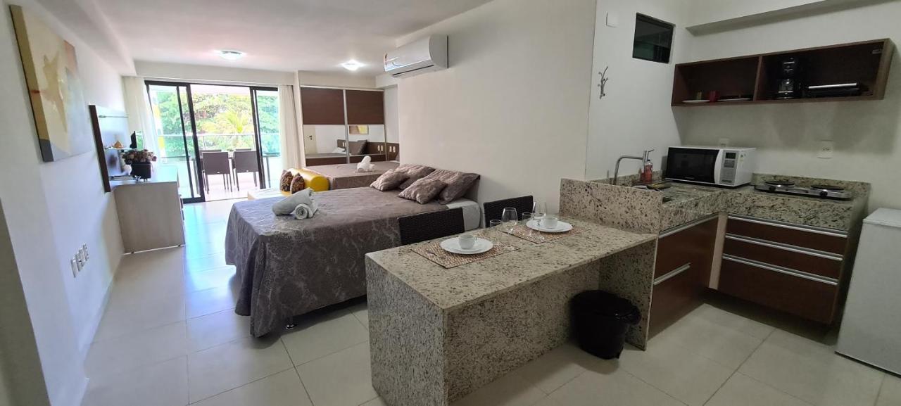 Luxor Tabatinga Beira Mar Aparthotel Conde  Bagian luar foto