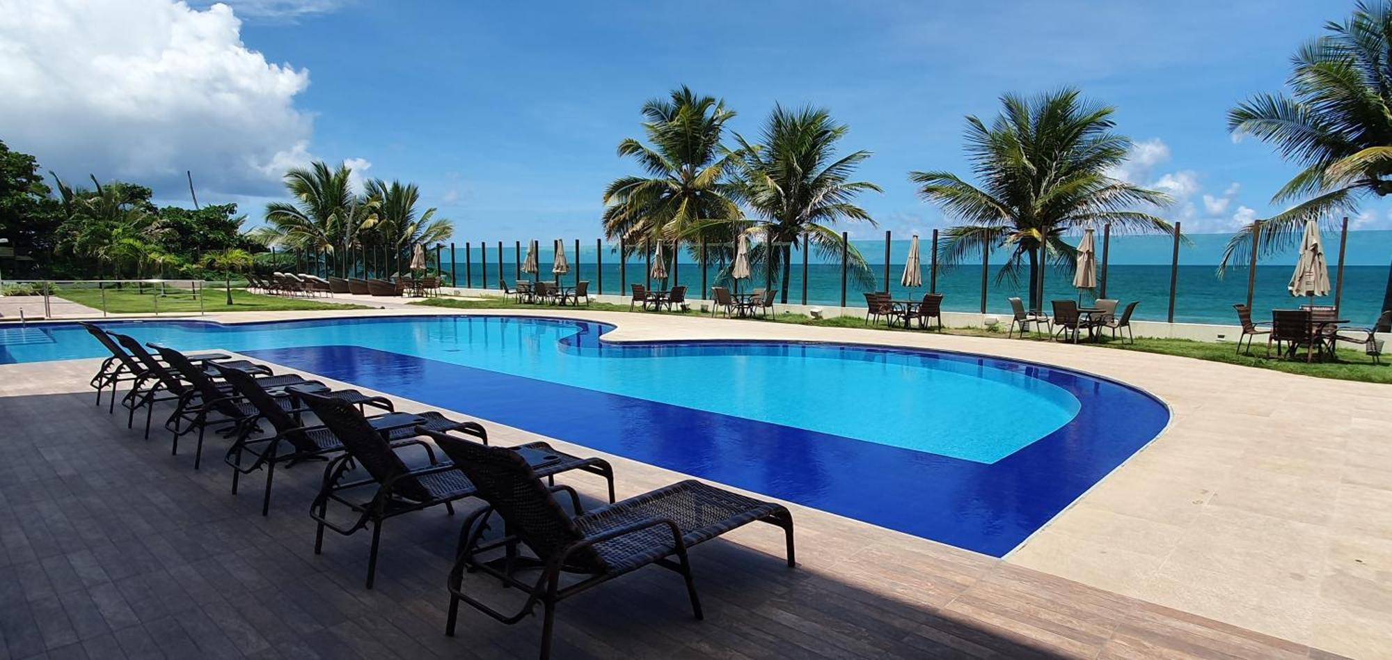 Luxor Tabatinga Beira Mar Aparthotel Conde  Bagian luar foto